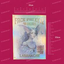 46-Color Complete Makeup Palette With Mirror, Professional Matte And Shimmer Eyeshadows, Labranche - Nhiều màu - Xem 5