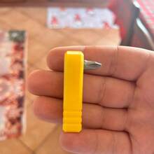 1pc 3D Printed Micro EDC Pocket Ratchet Screwdriver, Practical Manual Tool, Made Of PET Material, Lightweight And Convenient, Also A Satisfying Stress Relief Toy. An Excellent Gift For Tool Enthusiasts Or EDC (Everyday Carry) Lovers In Your Life. - Multicolor - View 8