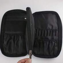 多功能便携手提包，专业化妆刷收纳包。出口畅销产品，大容量美容工具收纳包，化妆师专用收纳包。 - 黑色 - 查看 10