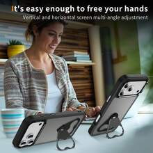 360° Rotatable Skin-Friendly Triangle Phone Stand, Compatible With Apple 11/12/13/14/15 Pro Max/16/17, Galaxy S23/24/25