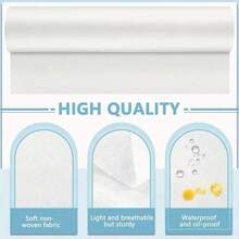 50/100pcs Disposable Bed Sheets For Beauty Salon, Thickened SMS Non-Woven Breathable Disposable Hotel Bed Sheets, Clean And Hygienic, Essential Cleaning Tool For Daily Life - Multicolor - View 5