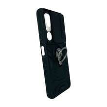 Funda para Y29 Protector Uso rudo con Mica, Soporte y Cubierta de cmara Negro - Negro - Ver 3