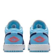 Nike Air Jordan 1 Low Sail Blue Chill 553560-149 GS & Women's Fashion Sneaker New - Màu xanh lam - Xem 6