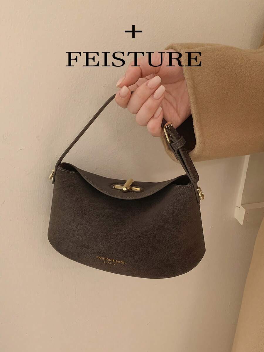 1 pieza Bolso de hombro cruzado de mujer de unicolor de piel de PU, bolso de mano mate de moda con correa ajustable, adecuado para viajes, compras, citas, un regalo ideal para mujeres, adolescentes, estudiantes universitarios, principiantes y mujeres trabajadoras