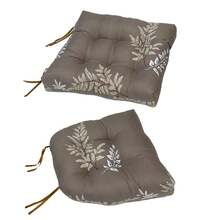 Outdoor Indoor Waterproof Seat Chair Outdoor & Indoor Waterproof Seat Chair Cushions With Ties Chair Back Cushion Recliner Seat Mat Outdoor Dining Chair Cushion For Patio Cushion Furniture - 葉夢 - 查看 4
