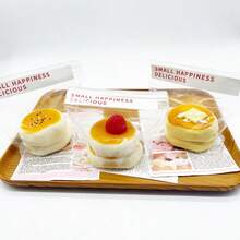 可爱逼真的呼吸硅胶慢回弹减压玩具，趣味创意食物减压玩具，完美礼物，生日礼物，理想礼物，惊喜礼物，节日礼物，季节礼物 - 彩色 - 查看 3