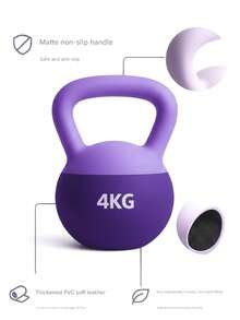 DEFIT 2.5-6kg Kettlebell Soft Weight Set Kettlebells Exercise Home Fitness Workout Gym - Multicolor - View 3