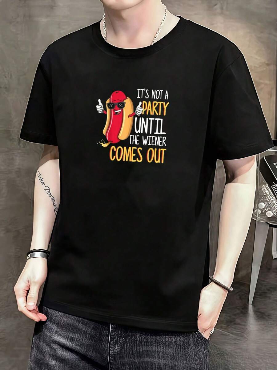Men T-Shirts - Black - View 1