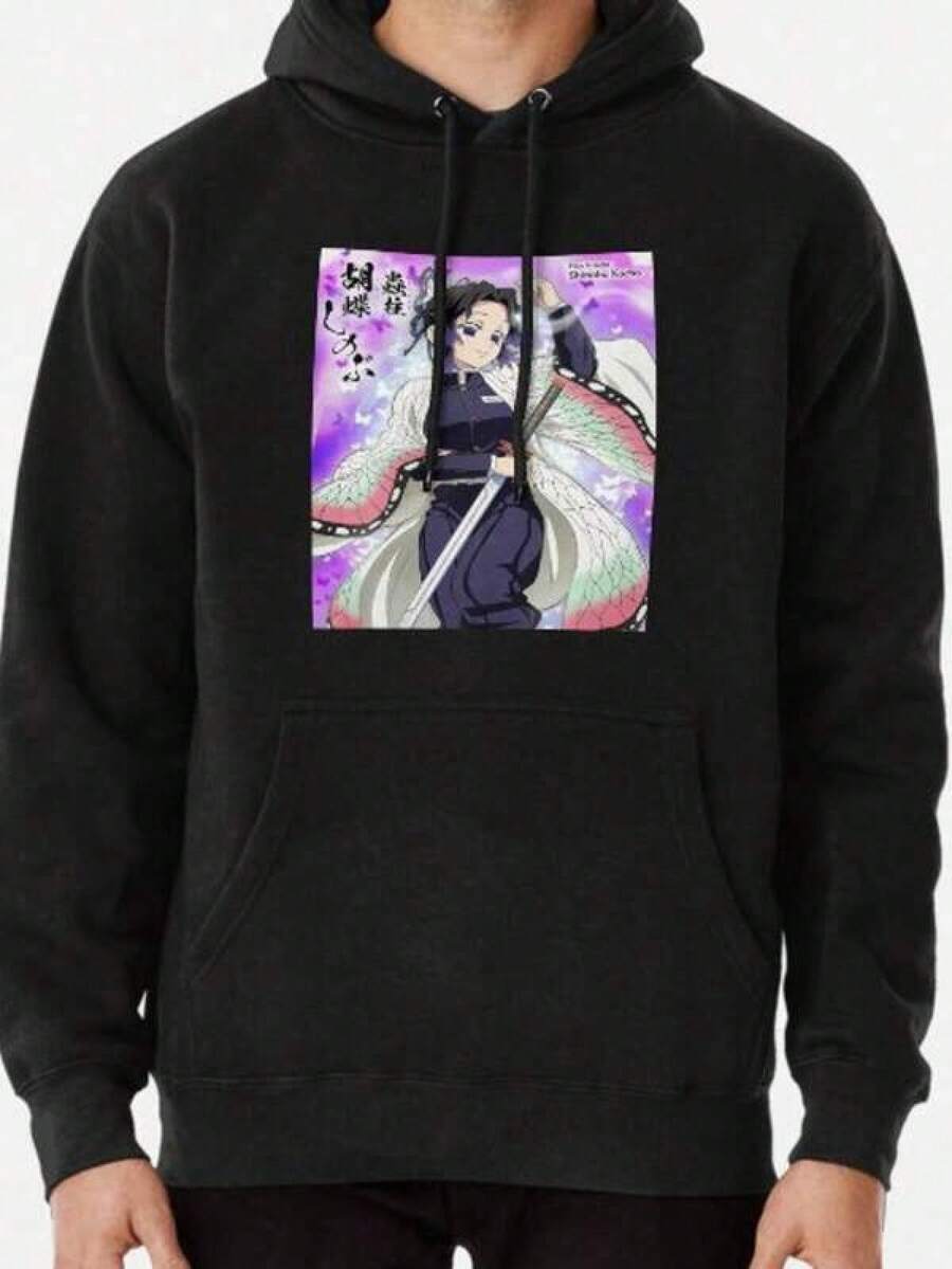 Men Outdoor Hoodies & Sweatshirts - Black - View 1