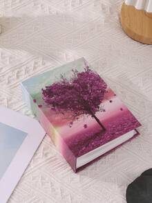 1本6英寸100页4R心形清新风格插页相册，适合女孩和女士返校季使用