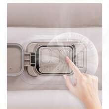 Colchón de aire inflable, colchoneta de camping de lujo, colchoneta de dormir inflable de PVC, cama de aire de camping de lujo doble con bomba incorporada, colchón grueso - Beis - Ver 4