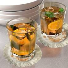 1/4/6件套精美斋月新月星形挂饰，节日主题装饰元素。可作桌垫/咖啡杯垫。 - 彩色 - 查看 8