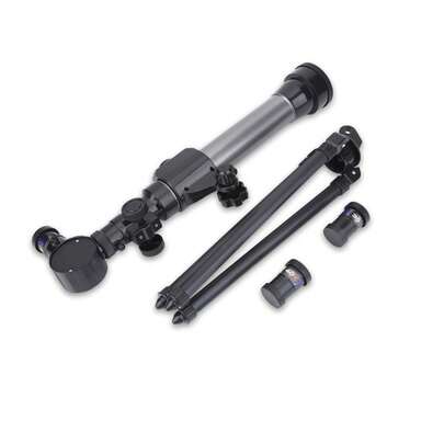 Högupplöst astronomiskt teleskop för barn | Nybörjarteleskop för att observera månen och stjärnorna | STEM-pedagogisk leksak för unga astronomer | Bärbart och lättmonterat teleskop, perfekt present till pojkar och flickor