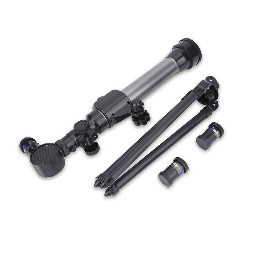 High-Definition Astronomical Telescope For Children | Beginner Telescope For Observing The Moon And Stars | STEM Educational Toy For Young Astronomers | Portable And Easy-To-Set-Up Telescope, Ideal Gift For Boys And Girls