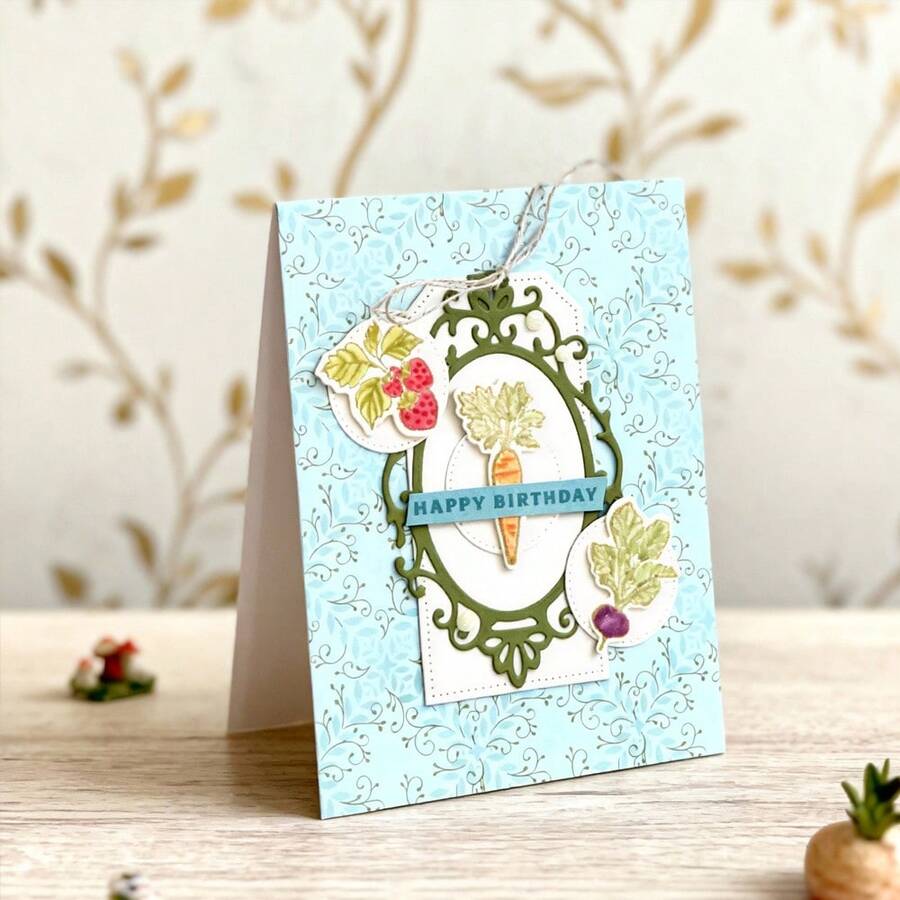 Creative Classical Label Metal Cutting Dies, DIY Scrapbooking Album And Embossing Stencil, Greeting Card Making Tool, Card Paper Cutting Crafts ,Gift Card Making Template Die Cuts. - Silver - View 1