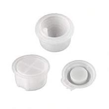 烟囱形硅胶模具，DIY房屋建筑设计石膏混凝土浇筑烛台模具，熔炉扩散器香薰容器手工香炉家居装饰 - mold - 查看 10