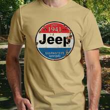 Camisa Camiseta Estampa 4x4  Off-road Jipeiros Vintage - Bege - Visão 1