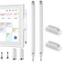 مجموعة قلم تعمل باللمس وحامل مناسبة لتقويم الشمس 15 بوصة و27 بوصة، قلم ثنائي الطرف لتقويم الشمس 15.6 بوصة و27 بوصة، مع حامل قلم هدايا للأم والعائلة والأصدقاء والأطفال وأعياد الميلاد والمناسبات - متعدد الألوان - مشاهدة 1