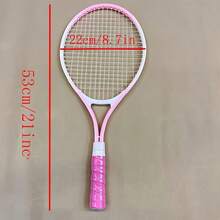 Vợt tennis 21 inch dành cho người mới bắt đầu, thích hợp để tự học trong nhà/ngoài trời, dùng cho cả đánh đơn và đánh đôi - Chất liệu PP bền, unisex, phù hợp cho thanh thiếu niên, thích hợp cho các trận đấu và luyện tập hàng ngày, dụng cụ thể thao, dễ lắp đặt, bộ dụng cụ tập luyện, đồ dùng thể thao, môn thể thao dùng vợt, phụ kiện vợt, đồ dùng thể thao, phụ kiện thể thao, quà tặng cho nam, quà tặng cho nữ - Nhiều màu - Xem 5