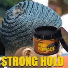 【男士波浪发蜡】深层滋润+强力定型+高光泽！专为波浪发型设计，抚平毛躁，增强卷度。男女通用，24小时持久定型，不粘腻，打造柔顺亮泽的造型！ - WAVE POMADE - 查看 4