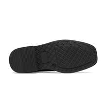 Boy's Dress Shoes Slip-On Loafer Wedding Shoes Versatile Lightweight Casual Flat Shoes For Children, Suitable For Everyday Wear In All Seasons - 黑色亮皮 - 查看 11