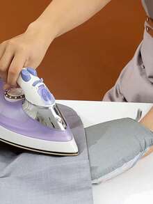 1 Set Mini Ironing Board, Handheld Ironing Board, Steam Iron, Ironing Mat, Ironing Pad, Heat Resistant Gloves, Ironing Board - Multicolor - View 4