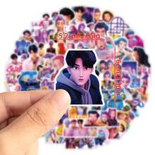 Mattel 韩流女团猎魔主题贴纸，男鬼贴纸，韩流男/女团系列贴纸，韩国帅哥美女明星贴纸/动漫周边小礼物 - 彩色 - 查看 2