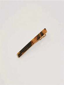 Fashionable Retro Casual Tortoiseshell One-Piece Hair Clip, Claw Clips, Hair Slide, Hair Barrettes, Hair Accessories For Women, Head Accessories - Multicolor - View 5