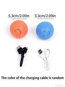 USB Rechargeable Jumping Dog Toy Ball, Irregular Motion Toy Ball Suitable For Small & Medium Dogs, Helps Consume Energy, Relieve Boredom, Indoor & Outdoor Interactive Pet Toy