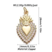 1pc Copper Micro-Inlaid Zirconia Fashionable Minimalist Mini Animal Butterfly Elephant Squirrel Pendant, High-End DIY Bracelet Necklace Backpack Earrings Jewelry Accessories - Multicolor - View 17