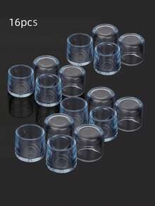 4/8/12/16个装防滑圆形家具腿套，硅胶椅腿套 - 彩色 - 查看 10