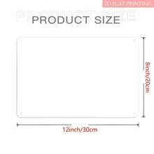 2D Flat, Do Not Disturb Warning Metal Sign, 8x12 Inches, Metal Plaque Wall Art Decoration, Yard Decoration, Home Decoration, Bar Decoration, Cafe Decoration, Garage Decoration, Wall Decoration, Multi-Purpose Wall Decorations - Metal Spray Paint - View 5