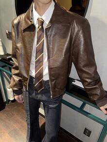 1pc Sailor Collar Necktie, Women's Shirt Tie, JK Uniform Tie, Striped Long Skinny Design, Suitable For Casual, Weekend Outing, Date, Campus, Street Photography And Other Occasions, Fashionable Multifunctional Accessory, Can Also Be Used For Christmas Decoration, Uniform Ribbon, Idol Costume - Multicolor - View 12