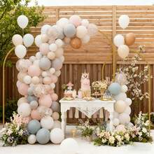 Metal Arch Backdrop,, Gold Arch Wedding Arch Frame (7.2ft, 6.6ft, 6ft, 5ft, 4ft), Balloon Arch Stand, Suitable For Birthday Party Supplies, Weddings, Graduation Decorations, Indoor/Outdoor Baby Party Supplies, Balloon Arch Decorations, Home Décor, New Year's Gifts, Revelación De Género . - 拱門架(金色) - 查看 2