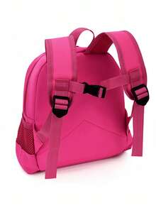 大容量学生背包，时尚可爱ins风背包，多功能大童书包 - 彩色 - 查看 5