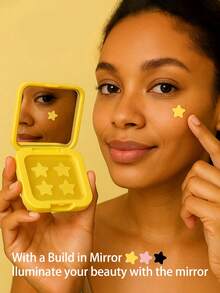 60 ملصق وجه نجمي، مناسب للزينة اليومية والمناسبات والحفلات، ملصقات حفلات متنوعة الألوان، ملصقات زخرفية للوجه، مع صندوق تخزين مرآة، ملصقات زينة مكياج يومية، مكياج للنساء، محمول، تصميم نجمي جميل، محبوب من الشابات، مناسب للسفر والتجمعات والحفلات ونصائح المكياج، إكسسوارات مثالية للصور، ديكورات الحفلات، هدية عيد الحب، Y2K، متوفر بكميات 1200/960/480/240/120/40 قطعة