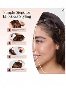 Kit sch Mini pinzas de pl stico reciclado para mujeres y ni as, accesorios para el cabello para mujeres, lindas pinzas para el cabello para mujeres, mini clips para el cabello, peque as pinzas para el cabello, 16 piezas/juego - Multicolor - Ver 3