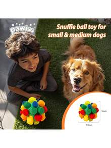 Scent Ball Dog Sniffing Toys, Scent Puzzle Toys, Machine Washable, Suitable For Puppies To Find Food, Relieve Boredom
