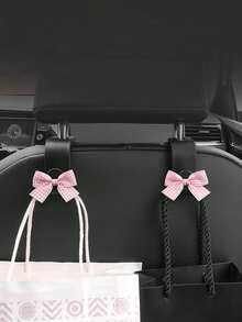 1/2 pezzi Gancio per sedile auto con texture in fibra di carbonio, accessori interni auto multifunzionali e nuovi - A - Visualizzare 20