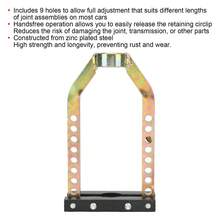 Herramienta tiradora conjunta CV 9 agujeros eliminador de herramientas del separador del eje de hélice de acero chapado en zinc para reparación - Herramienta separadora de arboles - Ver 6