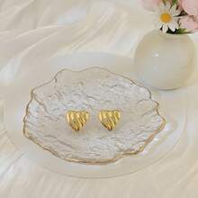 6/8/10Pairs Multipack Vintage Gold Earrings For Women Asymmetrical Statement Earring For Women Bold Geometric Big Flower Earring Stud Stainless Steel Jewelry Set For Women Gift -Lucky Pack-Random Shipping-Styles Will Not Be Repeated - Gold - View 8