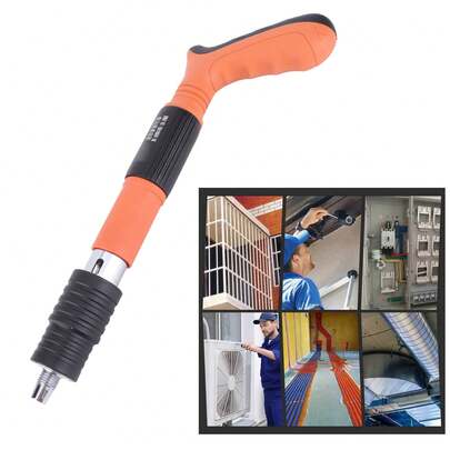 Manual Mini Steel Nail Shooting Machine Adjustable Wall Installation Nail Gun Tool