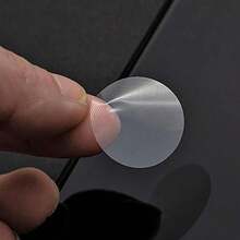 500pcs/Roll Transparent Stickers, Round Sealing Stickers, Adhesive Labels, Roll Stickers Back To School - Multicolor - View 2