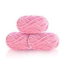 3pcs/150g Velvet Soft Yarn, Medium Thickness Knitting Yarn, Fluffy & Soft Polyester Knitting Yarn, Suitable For DIY Crafts, Knitting And Crocheting Scarves, Hats, Shoes, Bags, Cushions, Dolls, Blankets, Slippers, Handmade Crochet Projects - Multicolor - View 13