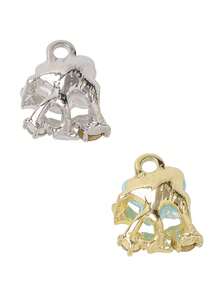 5pcs Dreamy Butterfly & Star Shaped Alloy Pendant Charms, DIY Jewelry Making Supplies For Women - Multicolor - View 4