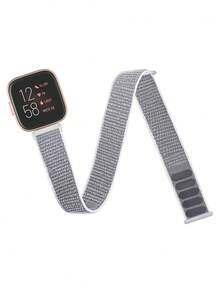Comfortable Elastic Nylon Woven Sports Ankle/Arm Band: Suitable For Fitbit Versa 2/Versa 1/Versa Lite/Versa SE, Unisex Durable Replacement Strap - For Versa2 - View 15