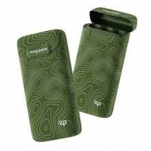 Smoking Accessories: Cigarette Case Joint Holder Smell Proof Container With Raw Cones And Rolling Papers Holds 3 King Size Prerolls For Discreet Smoking - màu xanh lá - Xem 5