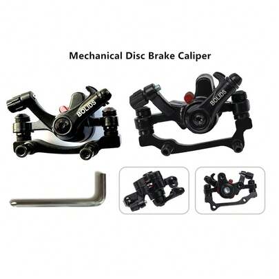Pinza de freno de disco mecánica para bicicleta de montaña, delantera y trasera, accesorios de freno de disco para ciclismo e herramientas de instalación
