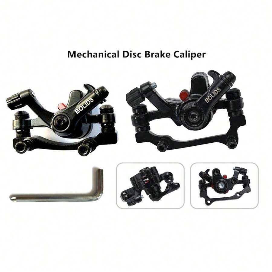 Mountain Bike Mechanical Disc Brake Calipers, Front And Rear Wheel Disc Brake Parts And Installation Tools - Multicolor - View 1