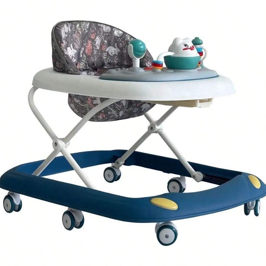 Andadera Para Bebe Uso Rudo Musical Interactiva  A035 - Azul - Ver 1